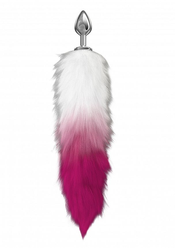 Анальная Пробка с Хвостом Diamond Galaxy Pink 4019-02lola