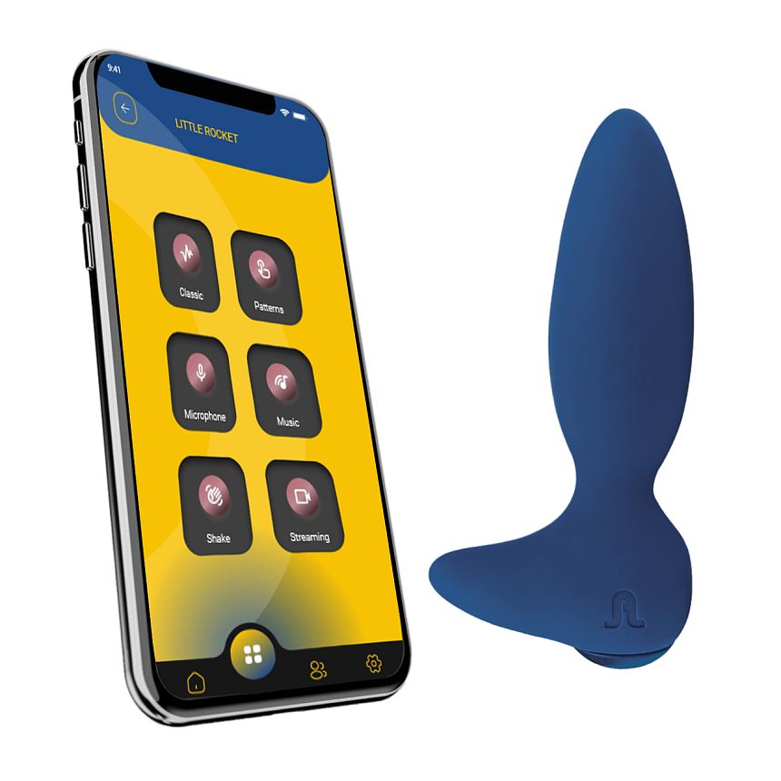 Анальный вибратор Little Rocket II + APP M 20805AL