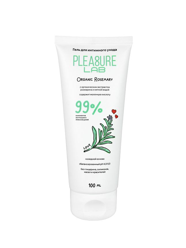 Натуральный Лубрикант Pleasure Lab Organic Rosemary 100 мл 1181-01Lab