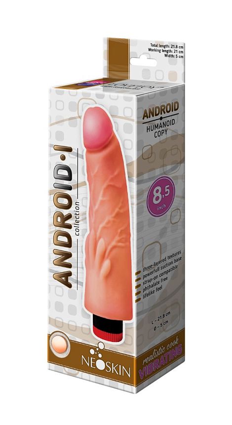 Вибратор ANDROID Collection-I 8.5" 540203ru