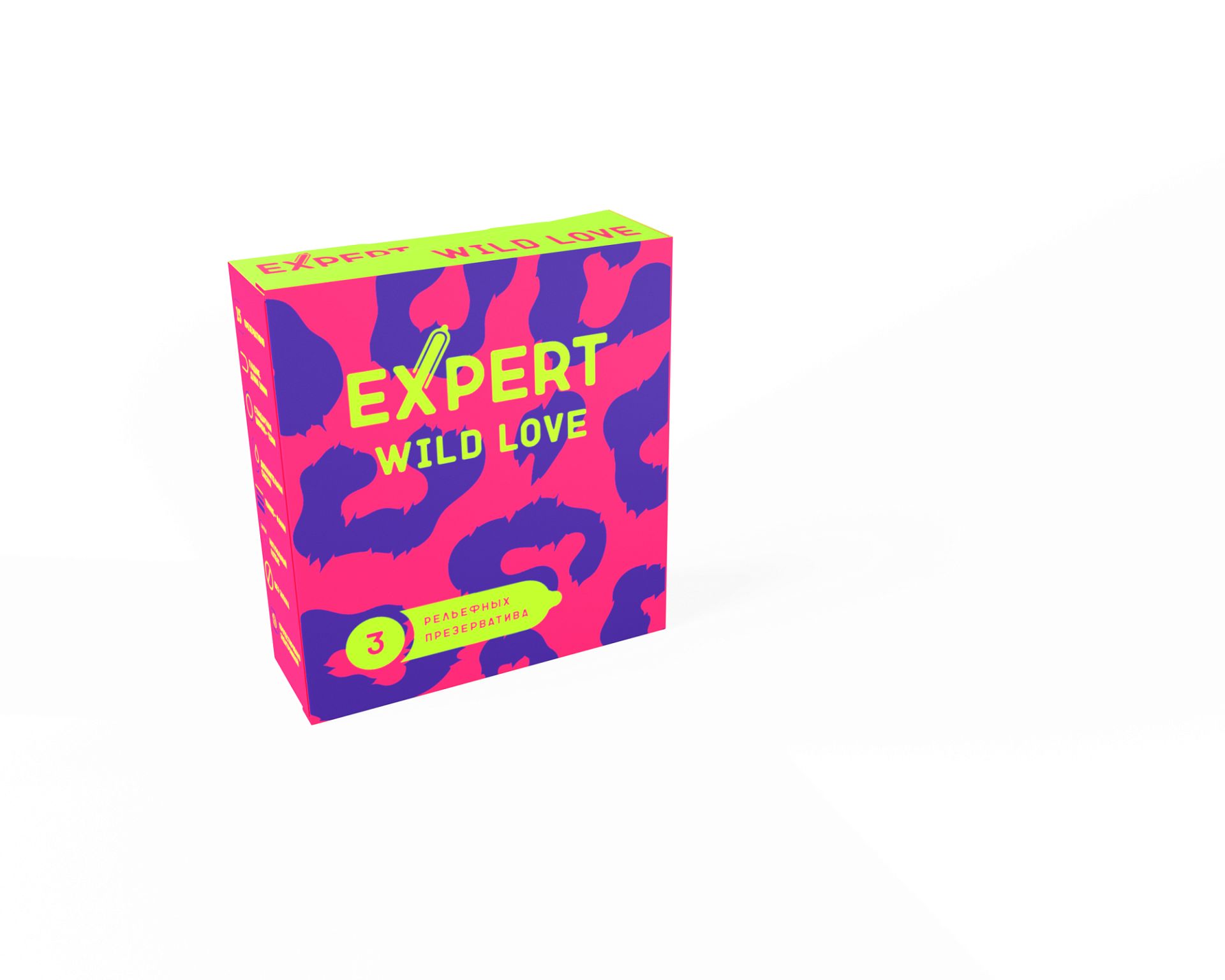 Презервативы Expert Wild Love 3 шт 9281ex