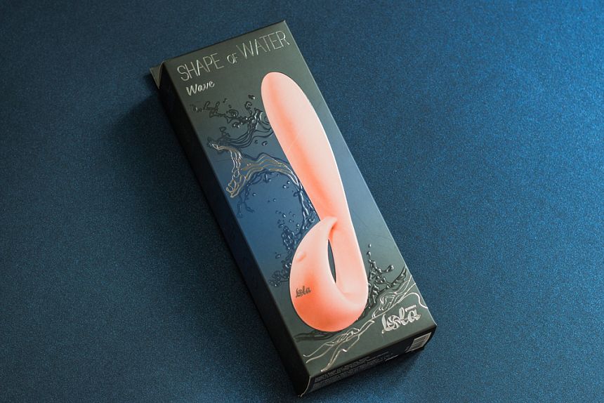 Вибратор Lola games Shape of water Wave 8683-00Lola