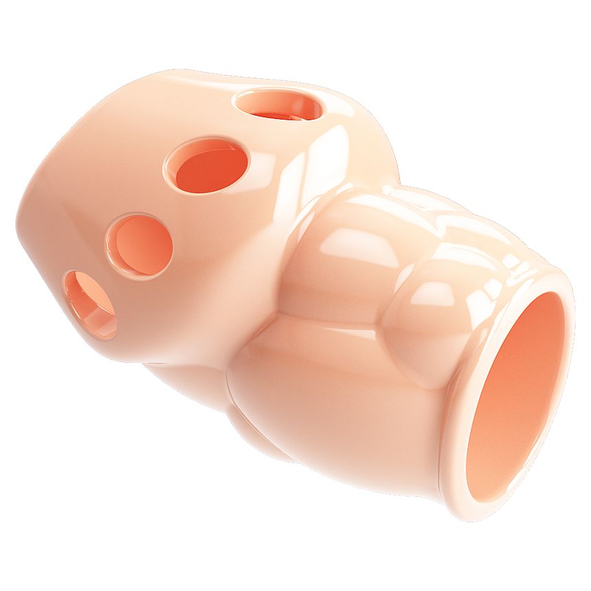 Рельефная насадка с открытой головкой Pretty Love Oscar BI-026247