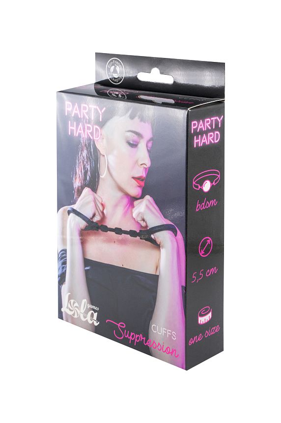 Π‘ΠΈΠ»ΠΈΠΊΠΎΠ½ΠΎΠ²ΡΠ΅ Π½Π°ΡΡΡΠ½ΠΈΠΊΠΈ Party Hard Suppression Balck 1167-01lola