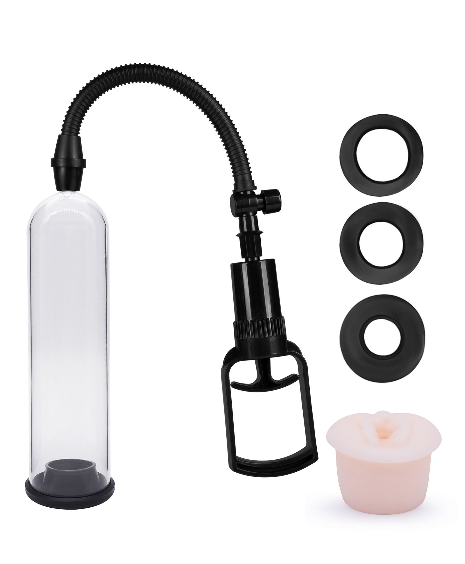 Вакуумная помпа со сменными насадками Discovery Light Rider 6913-01lola