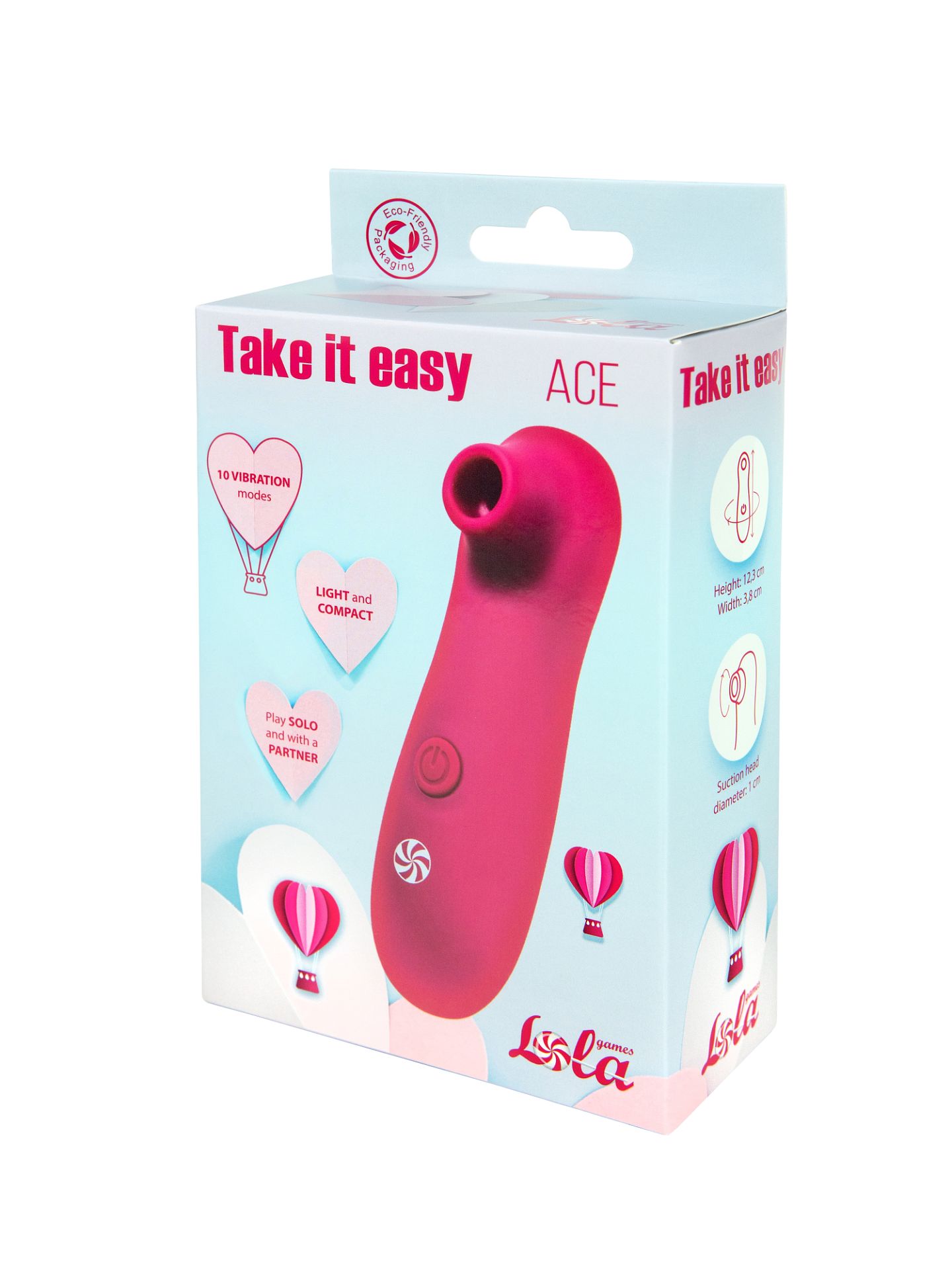 Вакуумно-волновой стимулятор Take It Easy Ace Wine 9020-01lola