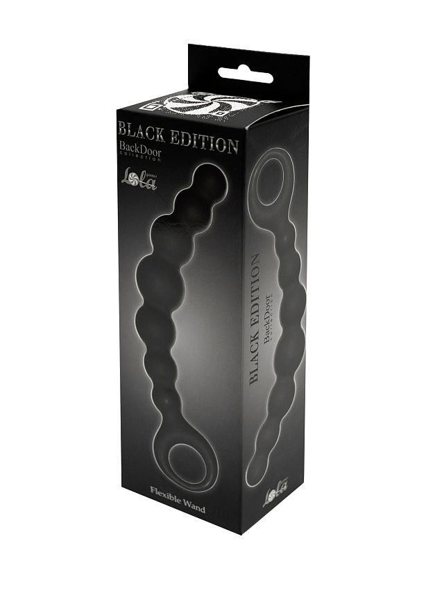 Π£ΠΏΡΡΠ³Π°Ρ ΡΠ΅ΠΏΠΎΡΠΊΠ° Flexible Wand Black 4202-01Lola