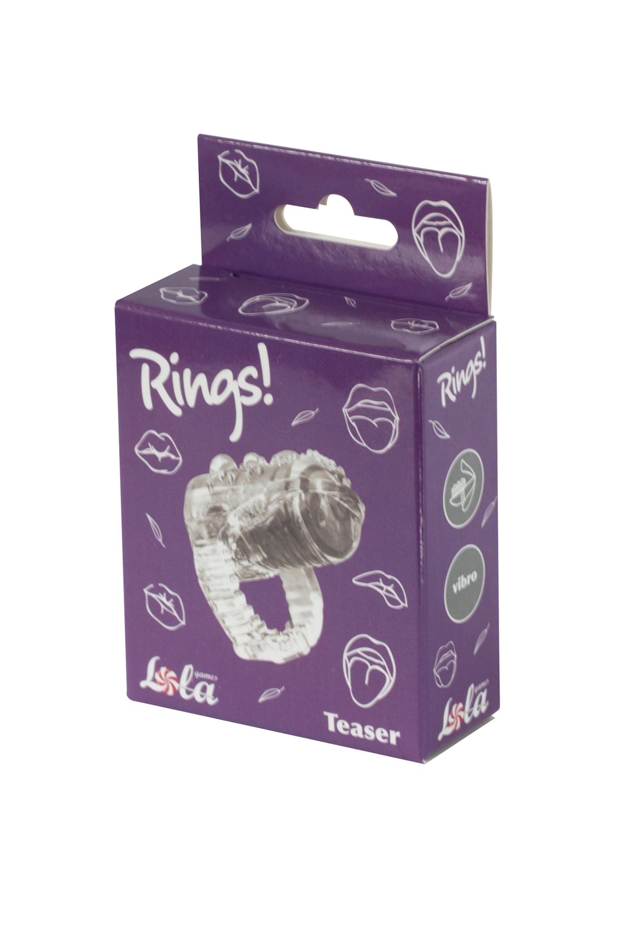 Насадка на язык Rings Teaser transparent 0116-01Lola