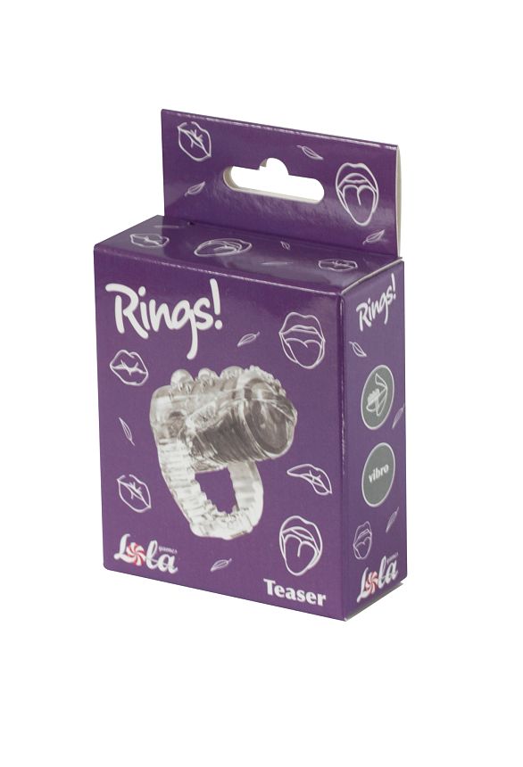 Насадка на язык Rings Teaser transparent 0116-01Lola