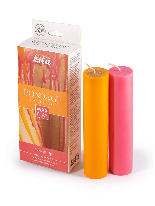 ΠΠ°Π±ΠΎΡ ΠΈΠ· 2 Wax Play ΡΠ²Π΅ΡΠ΅ΠΉ Bondage To Heat Up 1067-01lola