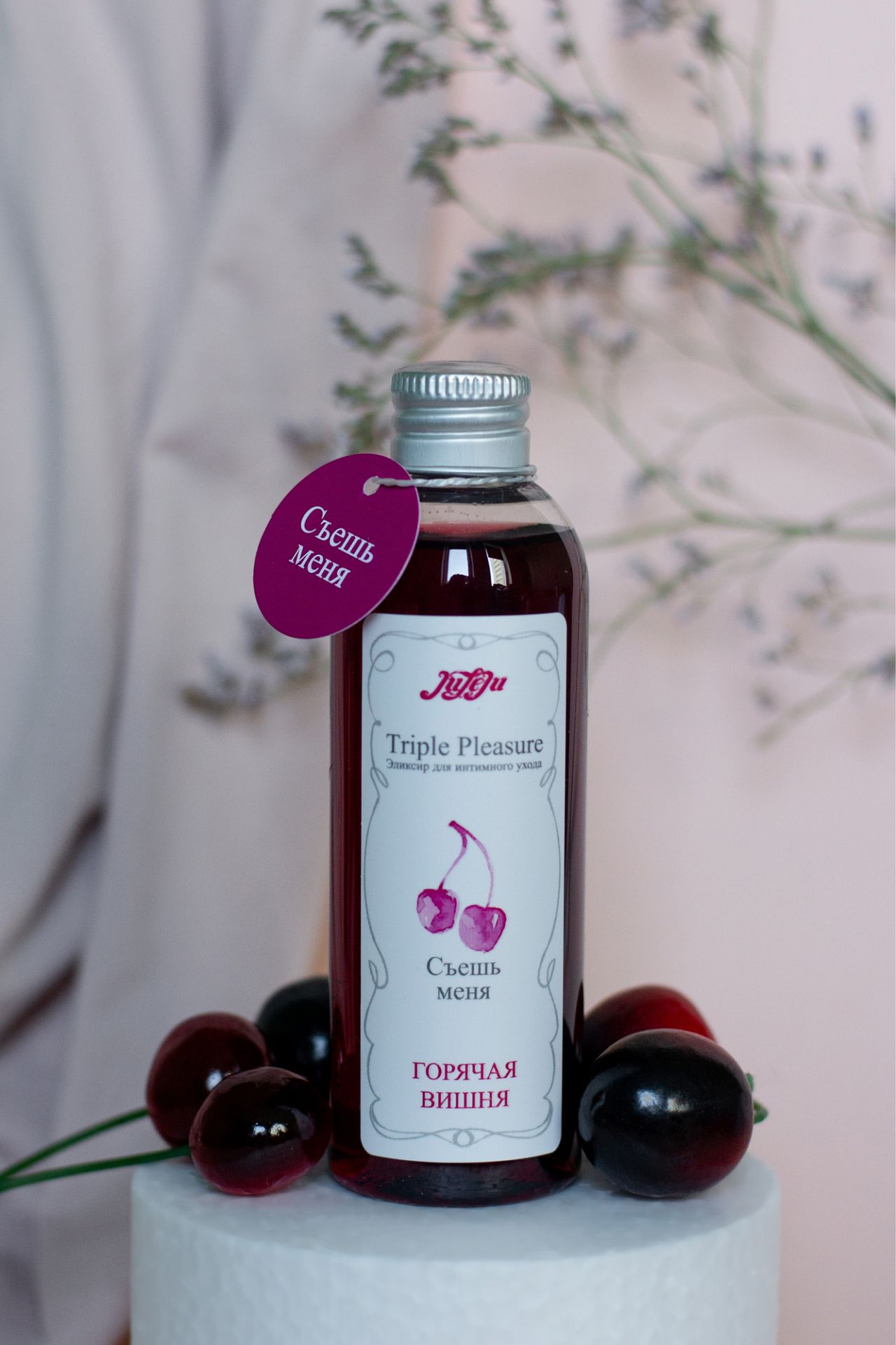 ΠΠ»ΠΈΠΊΡΠΈΡ Π΄Π»Ρ ΠΈΠ½ΡΠΈΠΌΠ½ΠΎΠ³ΠΎ ΡΡ
ΠΎΠ΄Π° "Triple Pleasure" ΠΠΎΡΡΡΠ°Ρ Π²ΠΈΡΠ½Ρ 130 Π³Ρ 10296JULEJU