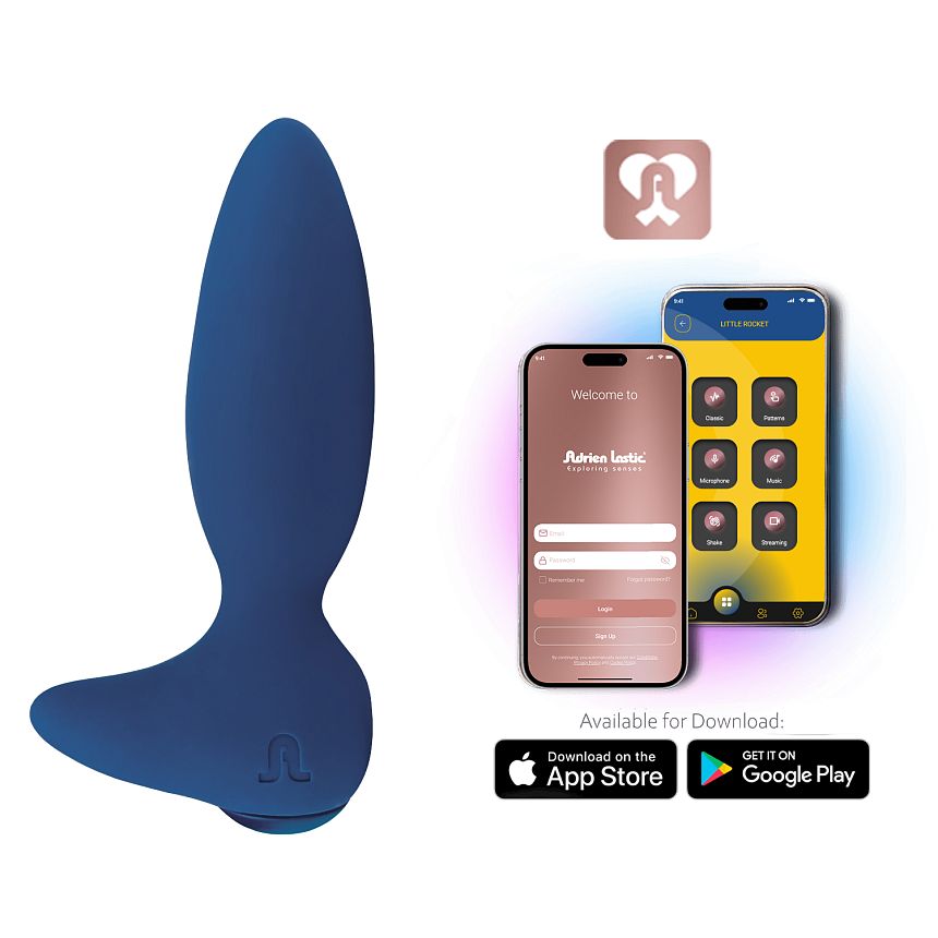 Анальный вибратор Little Rocket II + APP M 20805AL