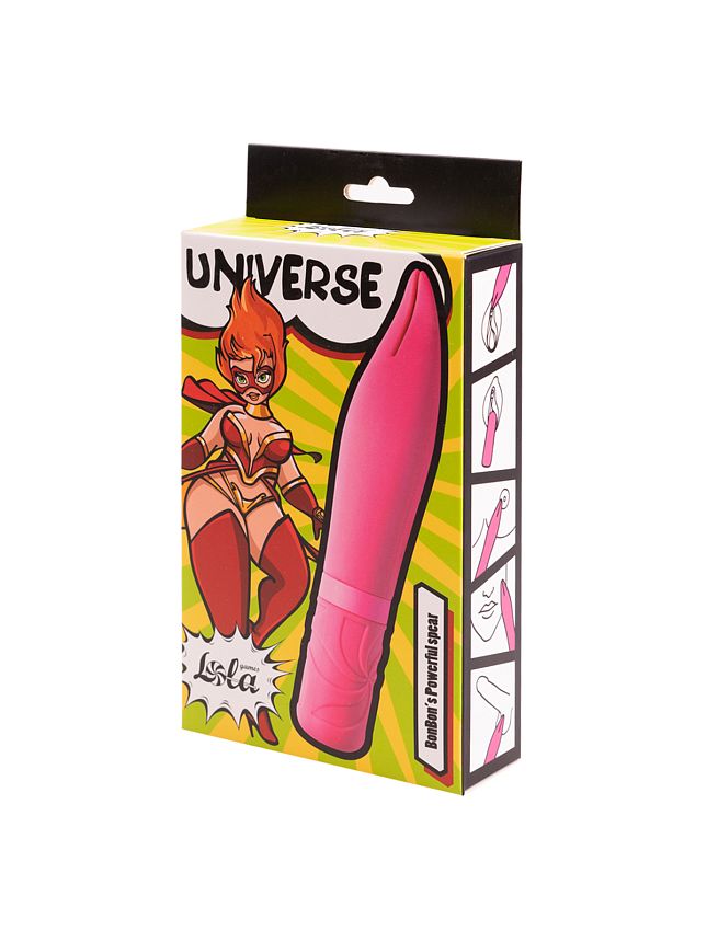 ΠΠ΅ΡΠ΅Π·Π°ΡΡΠΆΠ°Π΅ΠΌΡΠΉ ΠΠΈΠ±ΡΠ°ΡΠΎΡ Universe BonBonβs Powerful Spear Pink 9603-03lola