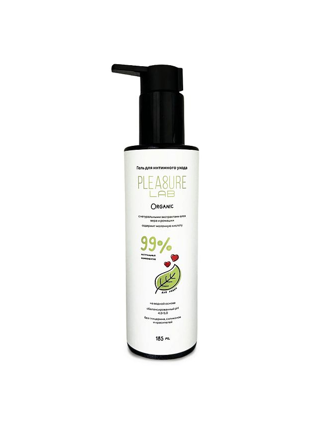Натуральный Лубрикант Pleasure Lab Organic 185 мл 1180-02Lab