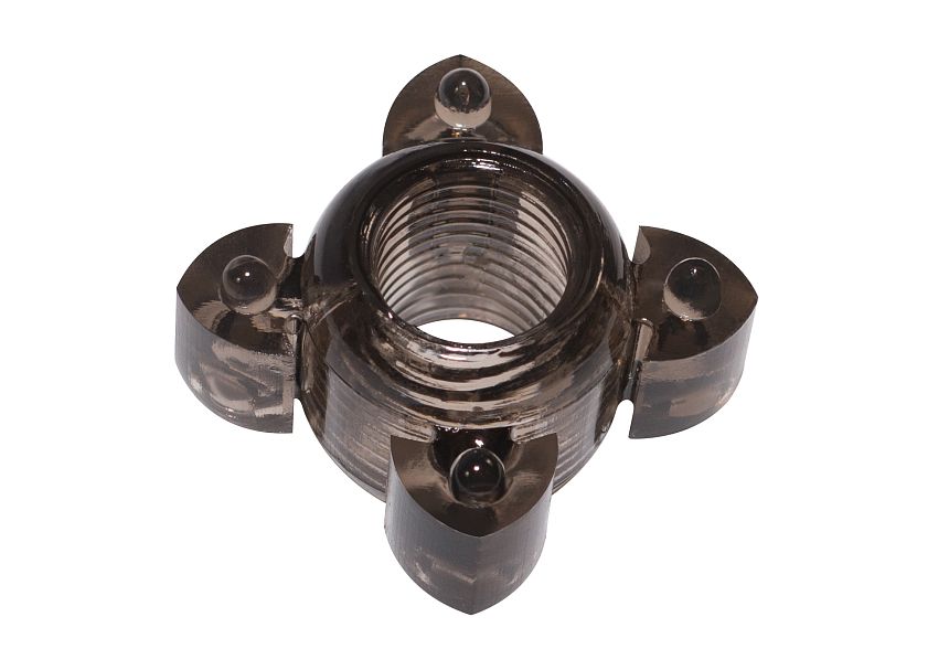 Эрекционное кольцо Rings Screw black 0112-41Lola
