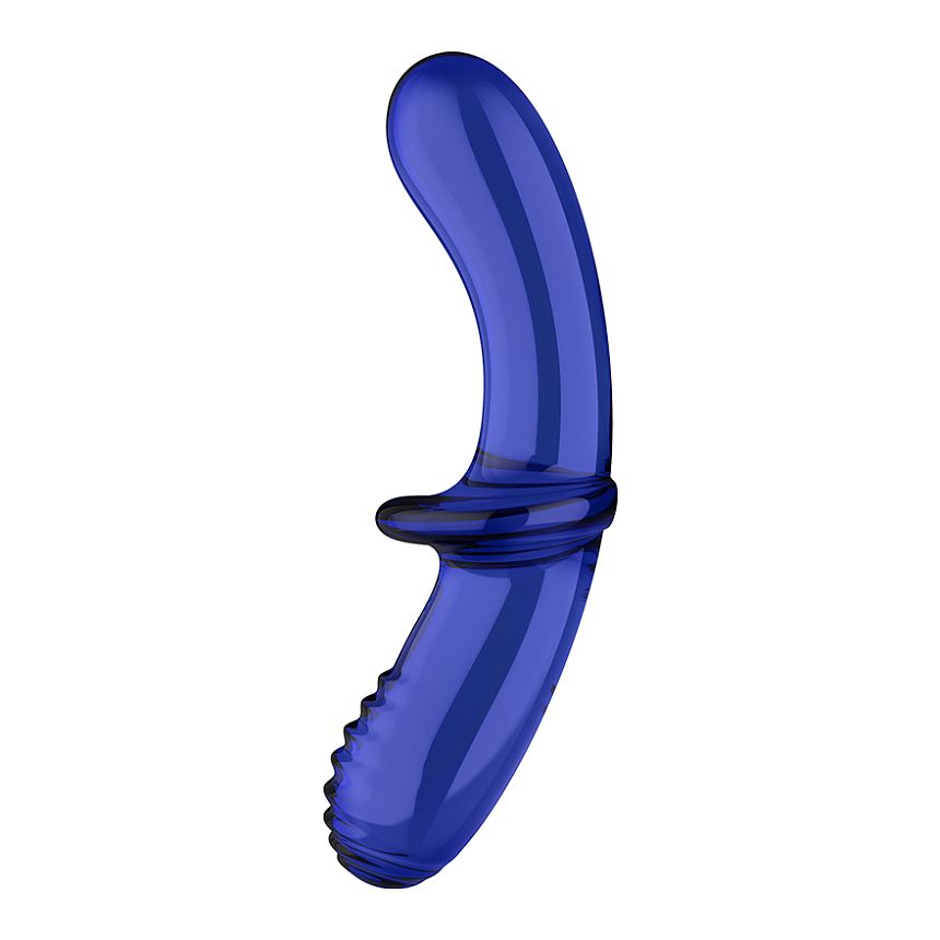 Фаллоимитатор Satisfyer Double Crystal blue 045931SA