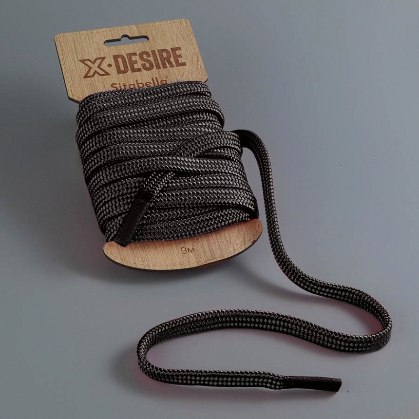 Веревка 9м черная Sitabella 5071-1