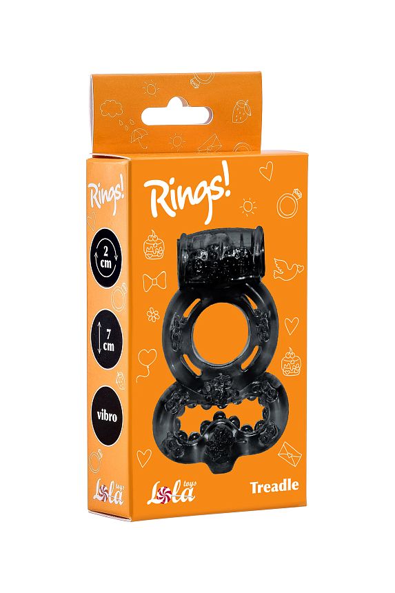 ΠΡΠ΅ΠΊΡΠΈΠΎΠ½Π½ΠΎΠ΅ ΠΊΠΎΠ»ΡΡΠΎ Rings Treadle black 0114-62Lola