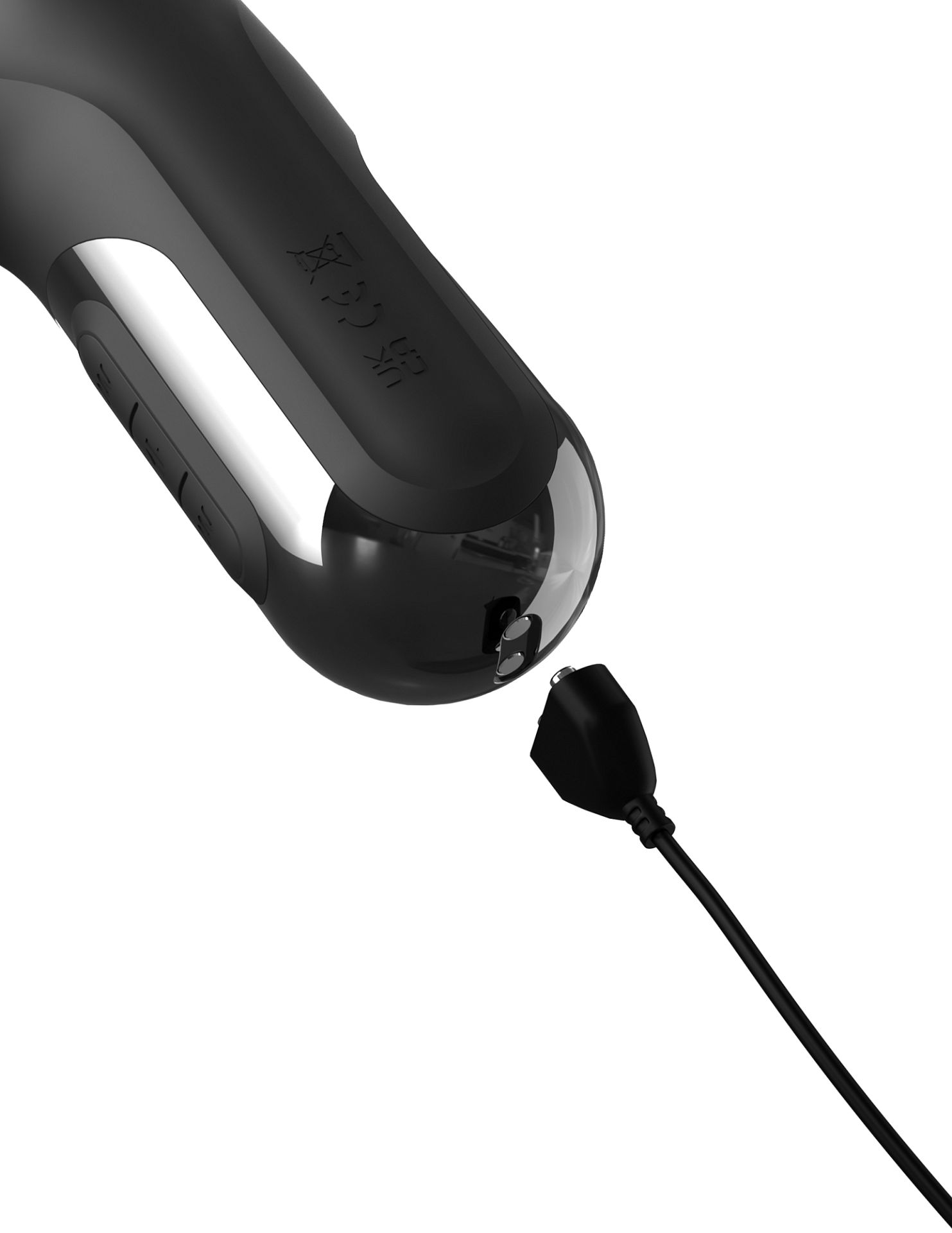 Вибратор c тройной стимуляцией Sonix Silicone Thruster 456523PD