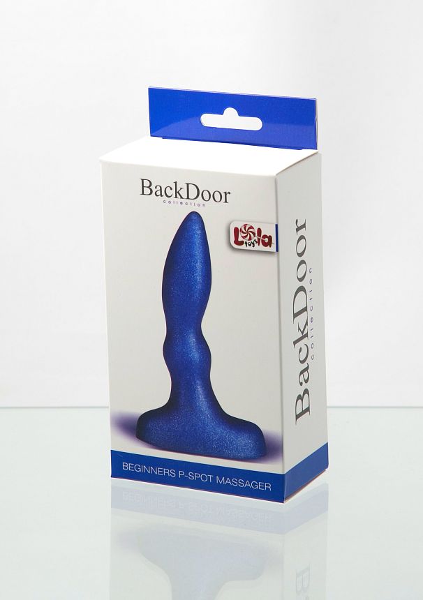 Анальный стимулятор Beginners p-spot massager blue 510214lola