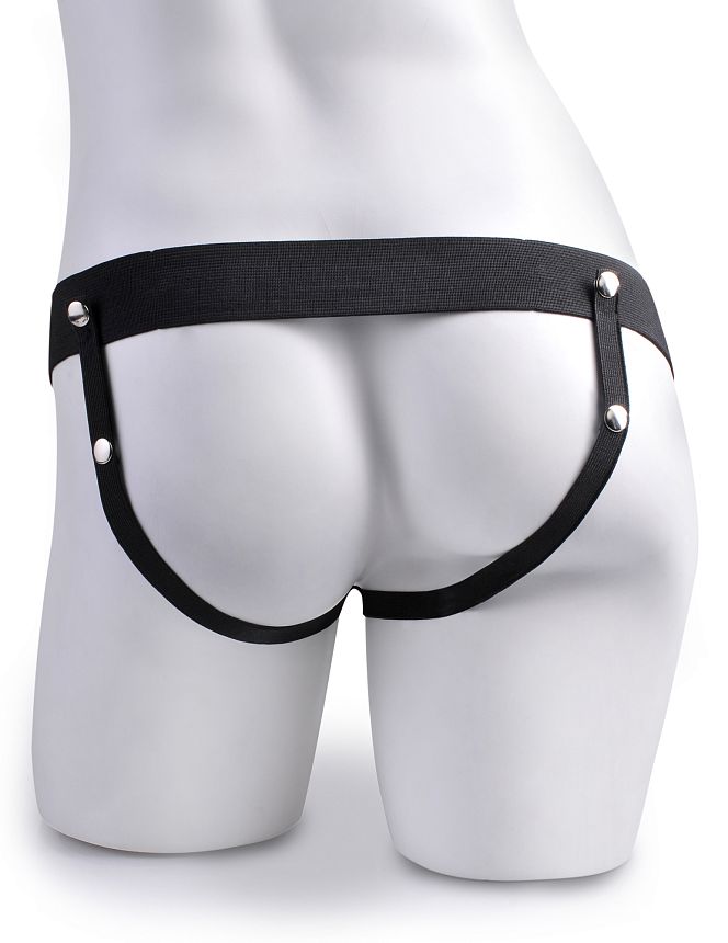 Страпон с Вибрацией 7" HOLLOW STRAP ON Tan 339122PD