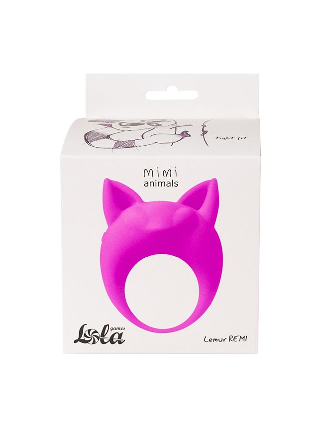 Стимулятор клитора Mimi Animals Lemur Remi Purple 7000-15lola