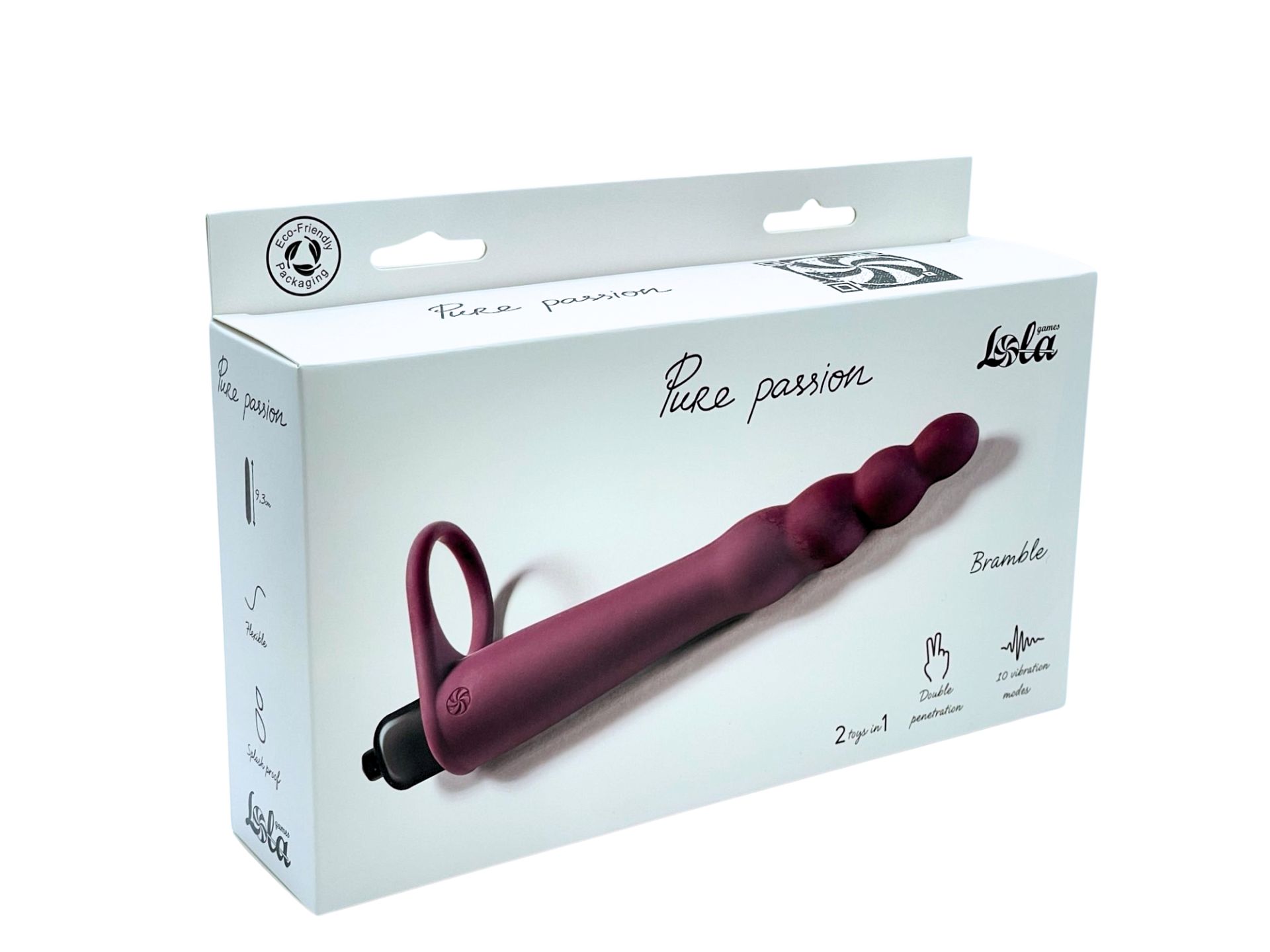 ΠΠΈΠ±ΡΠΎΠ½Π°ΡΠ°Π΄ΠΊΠ° Π΄Π»Ρ Π΄Π²ΠΎΠΉΠ½ΠΎΠ³ΠΎ ΠΏΡΠΎΠ½ΠΈΠΊΠ½ΠΎΠ²Π΅Π½ΠΈΡ Pure Passion Bramble Wine red 1201-02lola