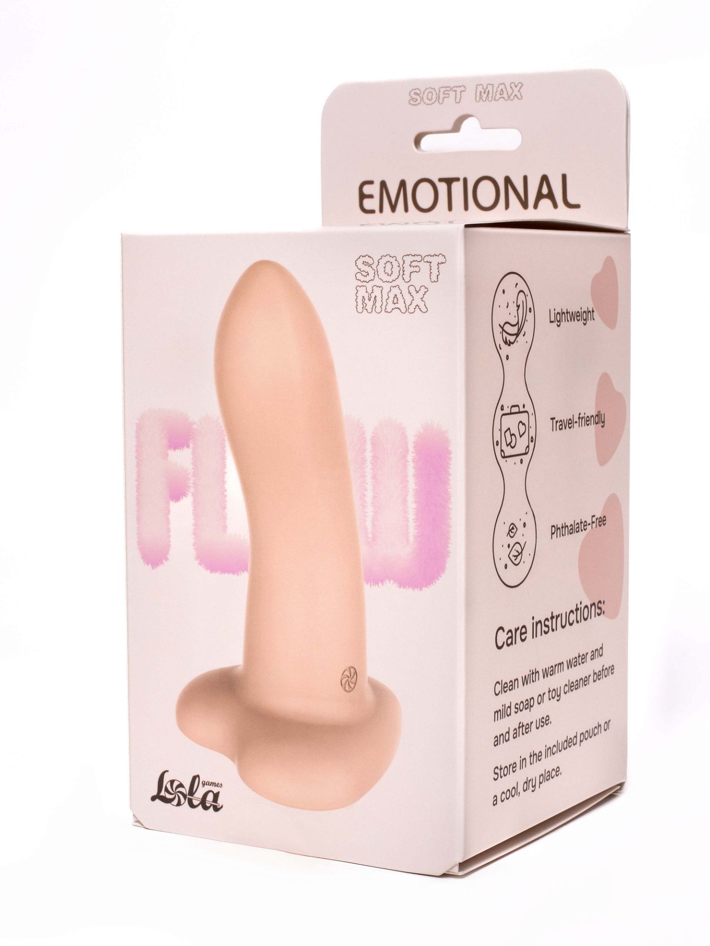 Нереалистичный дилдо Emotional Soft Max Flesh 2046-03lola