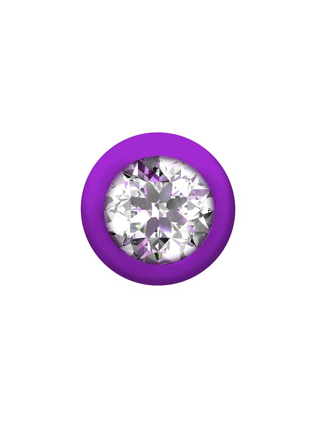 Анальная Цепочка с Кристаллом Emotions Buddy Purple 1400-03lola