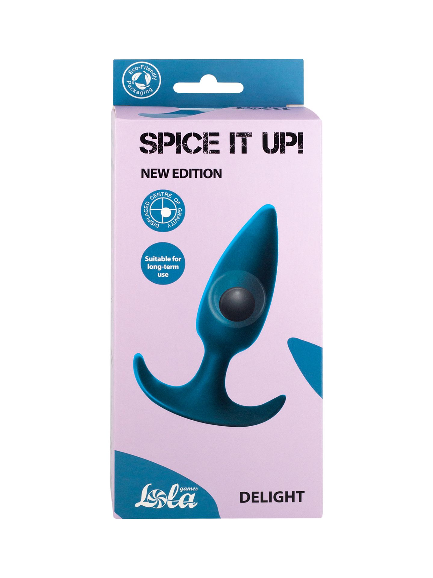 Пробка со смещенным центром тяжести Spice it up Delight Aquamarine 8010-03lola