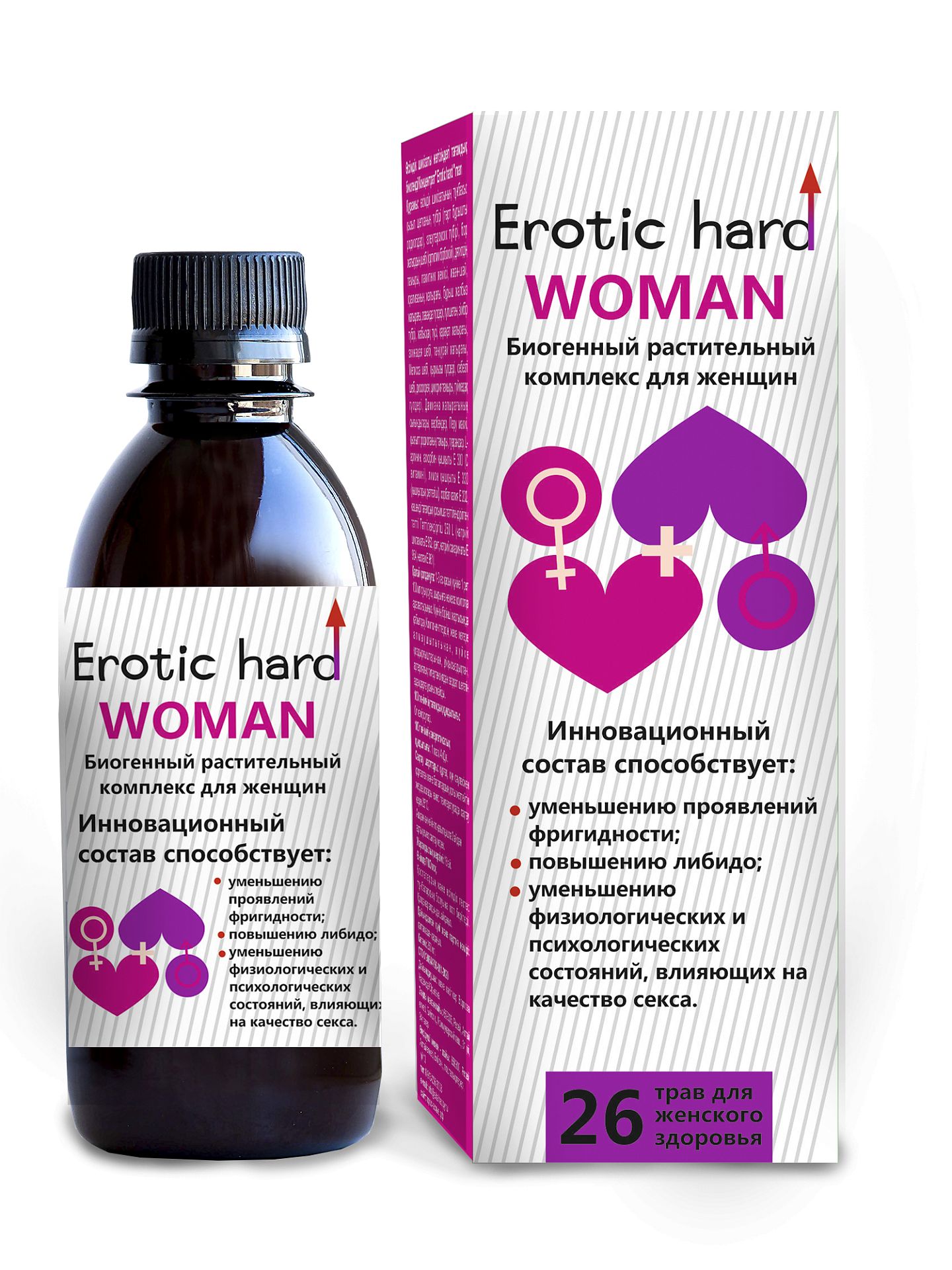 Женский Биогенный Концентрат для Повышения Либидо и Сексуальности"Erotic hard" Woman 5003Eh