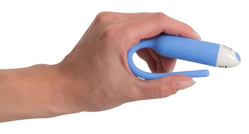 Уретральный массажер с вибрацией Silicone Dilator 573353ON