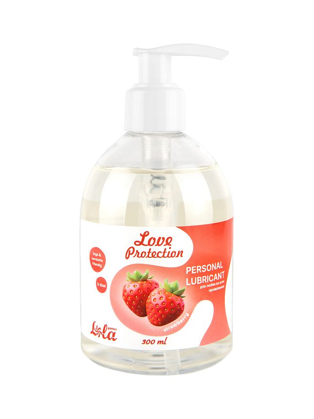 ΠΡΠ±ΡΠΈΠΊΠ°Π½Ρ Π½Π° ΠΠΎΠ΄Π½ΠΎΠΉ ΠΡΠ½ΠΎΠ²Π΅ Lola Games Love Protection Strawberry 300ml 1831-02lola