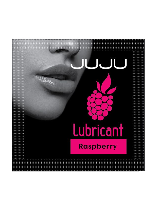 Съедобный лубрикант JUJU со вкусом малины Саше 3ml 7722JU