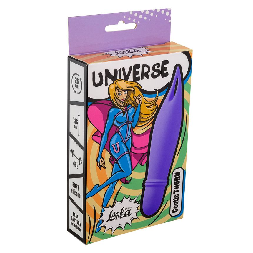 ΠΠΈΠ½ΠΈ-Π²ΠΈΠ±ΡΠ°ΡΠΎΡ Universe Gentle Thorn purple 9502-02lola