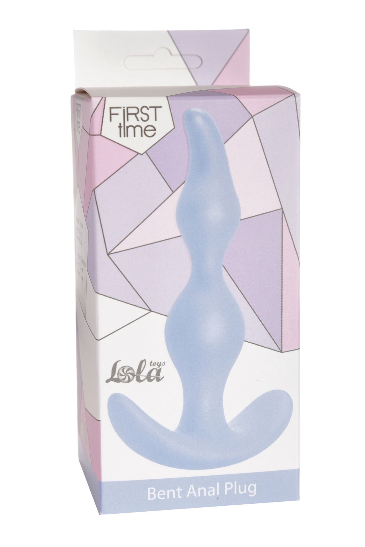 Анальная пробка Bent Anal Plug Blue 5002-02lola