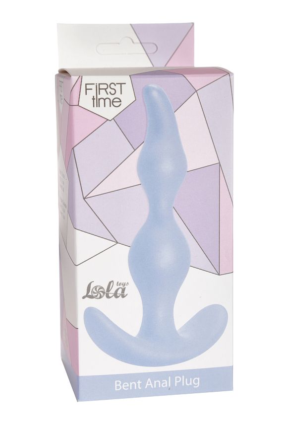 ΠΠ½Π°Π»ΡΠ½Π°Ρ ΠΏΡΠΎΠ±ΠΊΠ° Bent Anal Plug Blue 5002-02lola