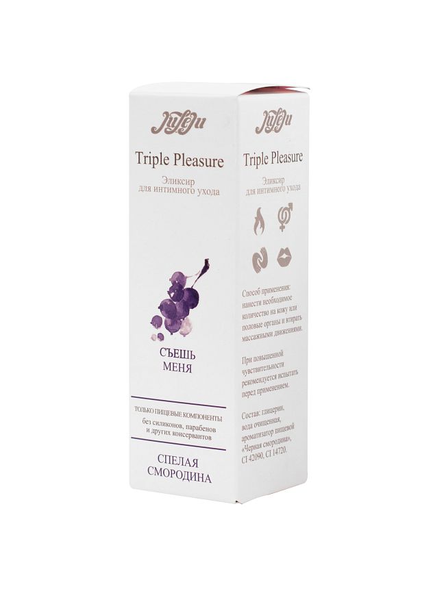 Эликсир для интимного ухода "Triple Pleasure" Спелая смородина 65  гр 10234JULEJU