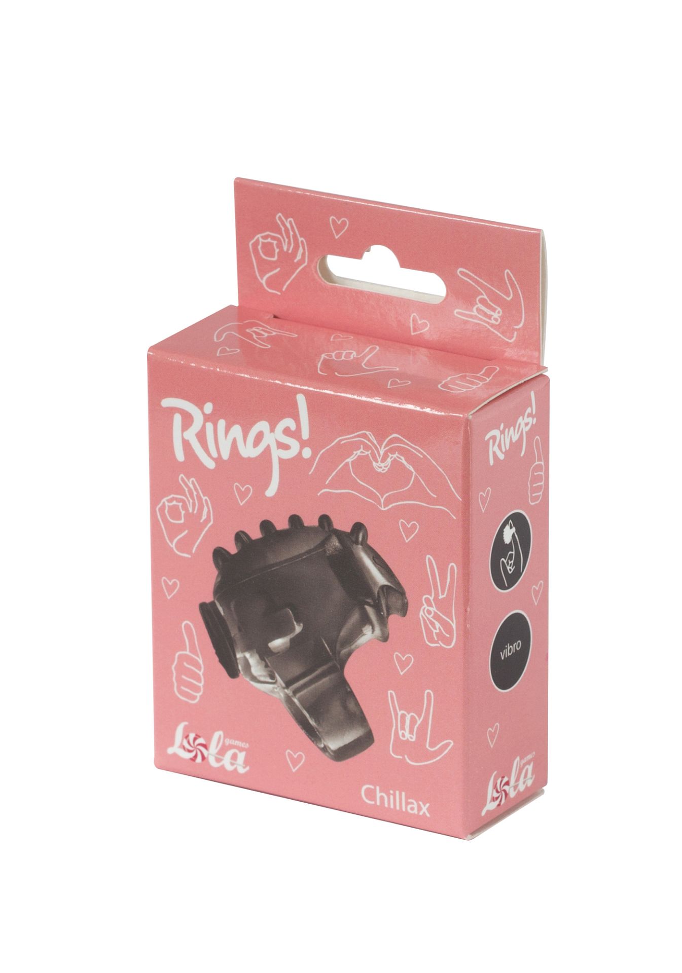 Насадка на палец Rings Chillax black 0117-01Lola