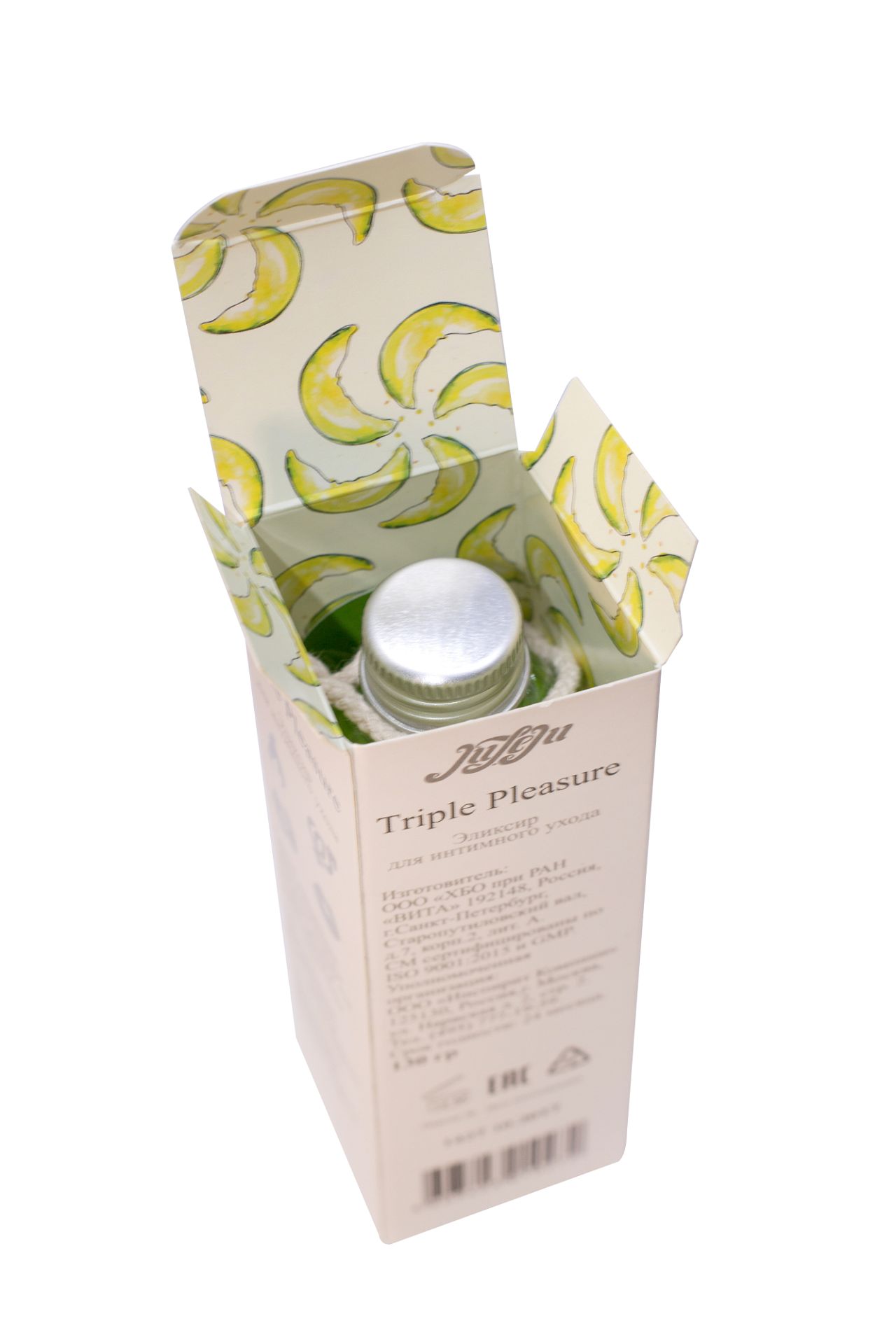 ΠΠ»ΠΈΠΊΡΠΈΡ Π΄Π»Ρ ΠΈΠ½ΡΠΈΠΌΠ½ΠΎΠ³ΠΎ ΡΡ
ΠΎΠ΄Π° "Triple Pleasure" ΠΠ΅Π΄ΠΎΠ²Π°Ρ Π΄ΡΠ½Ρ 65 Π³Ρ 10227JULEJU