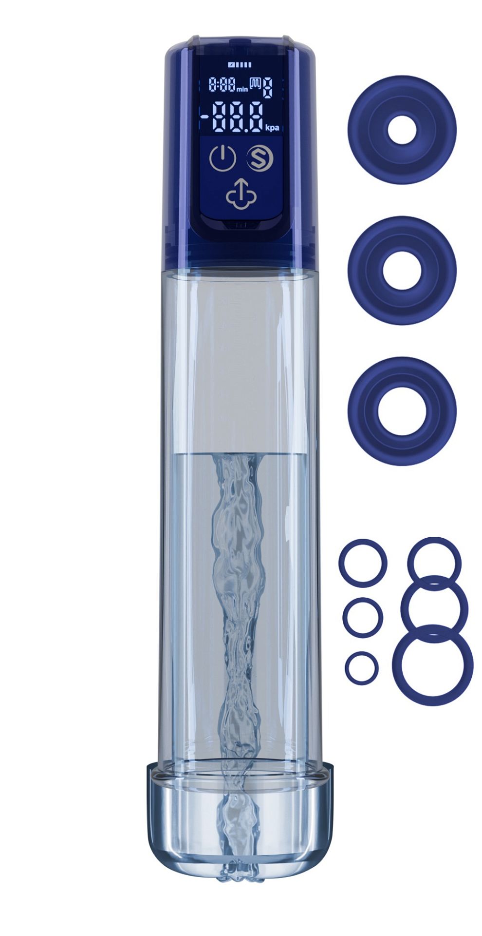 Вакуумная помпа Realov BATHFUN PRO AI Aqua Penis Pump ZD-65-KB