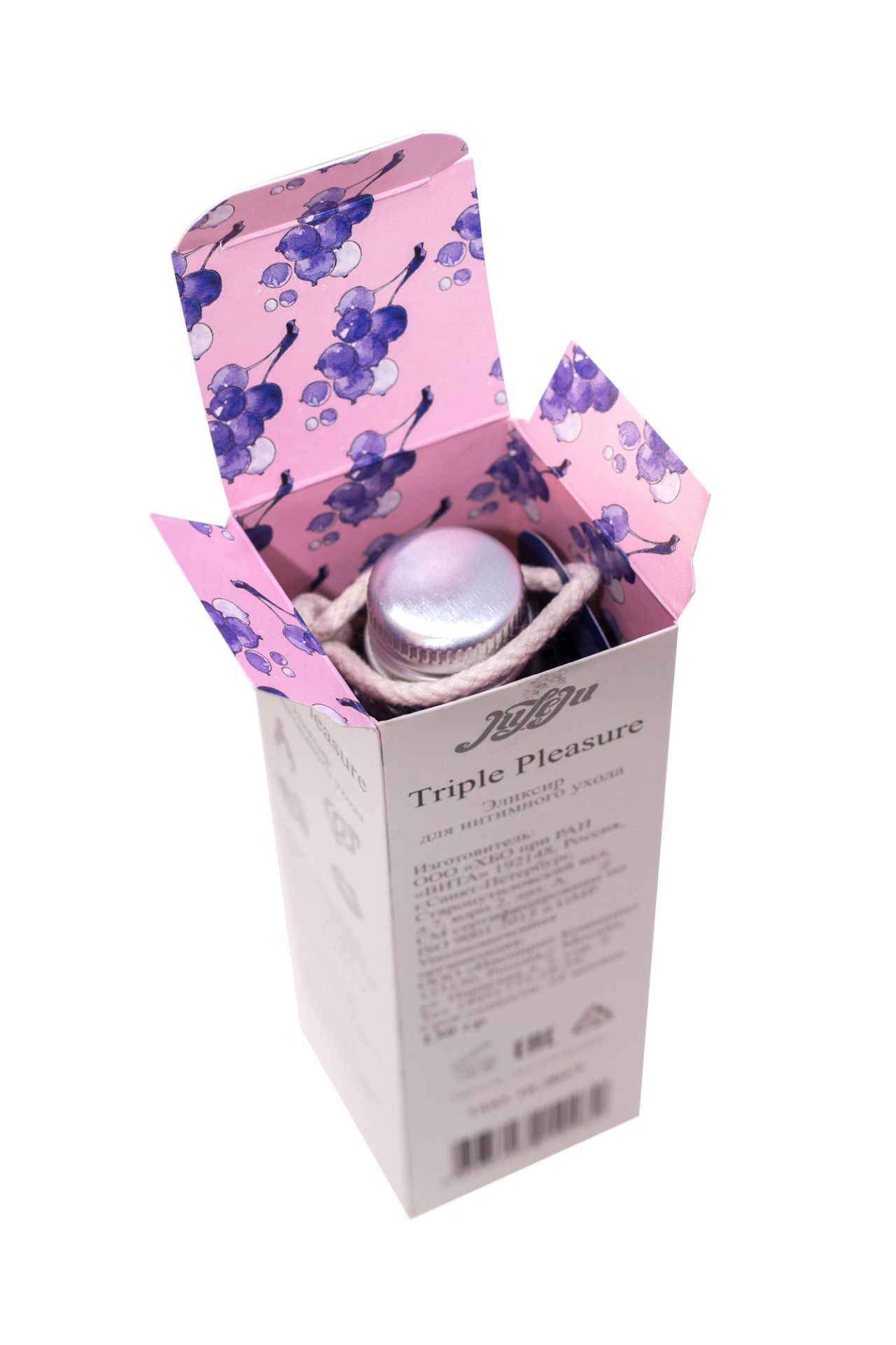 ΠΠ»ΠΈΠΊΡΠΈΡ Π΄Π»Ρ ΠΈΠ½ΡΠΈΠΌΠ½ΠΎΠ³ΠΎ ΡΡ
ΠΎΠ΄Π° "Triple Pleasure" Π‘ΠΏΠ΅Π»Π°Ρ ΡΠΌΠΎΡΠΎΠ΄ΠΈΠ½Π° 65 Π³Ρ 10234JULEJU