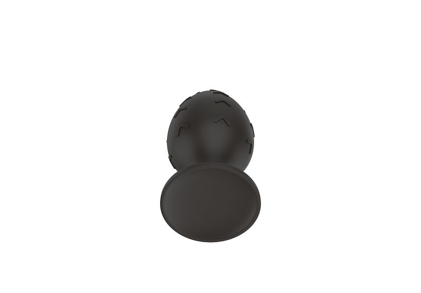Силиконовая анальная пробка черная S (5.8*2.8cm) 3302-01