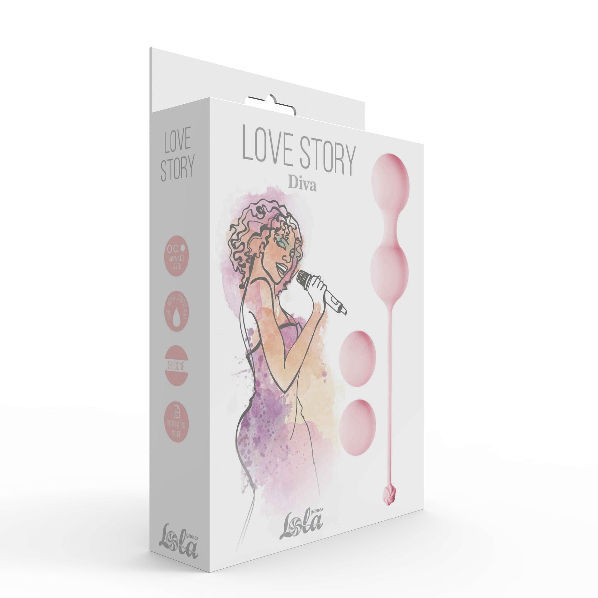 Набор вагинальных шариков Love Story Diva Tea Rose 3012-01lola