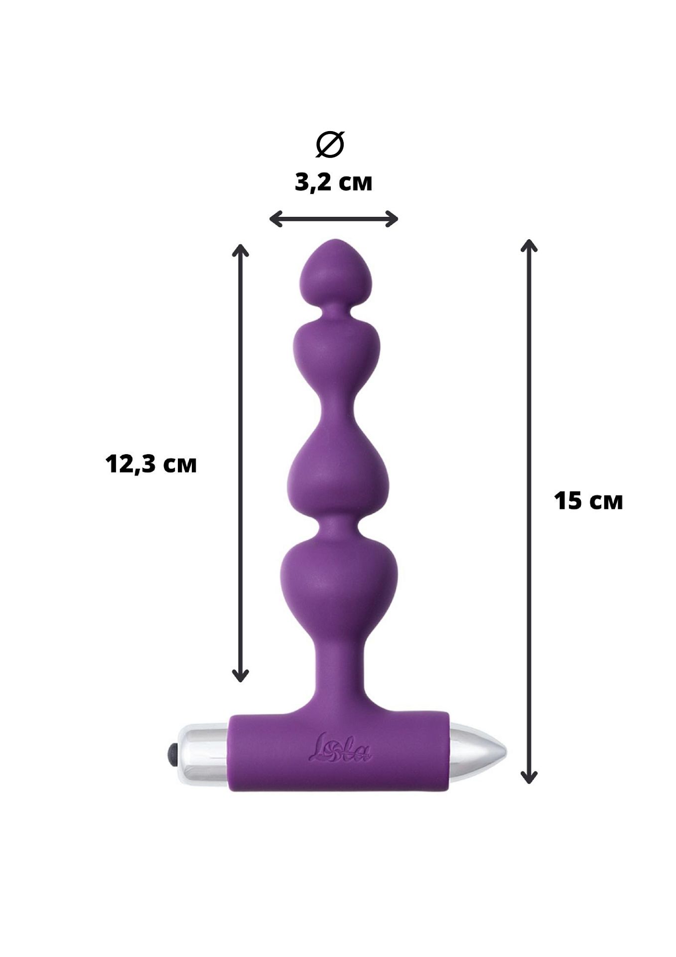 Анальная пробка с вибрацией Spice it up New Edition Excellence Ultraviolet 8016-04lola