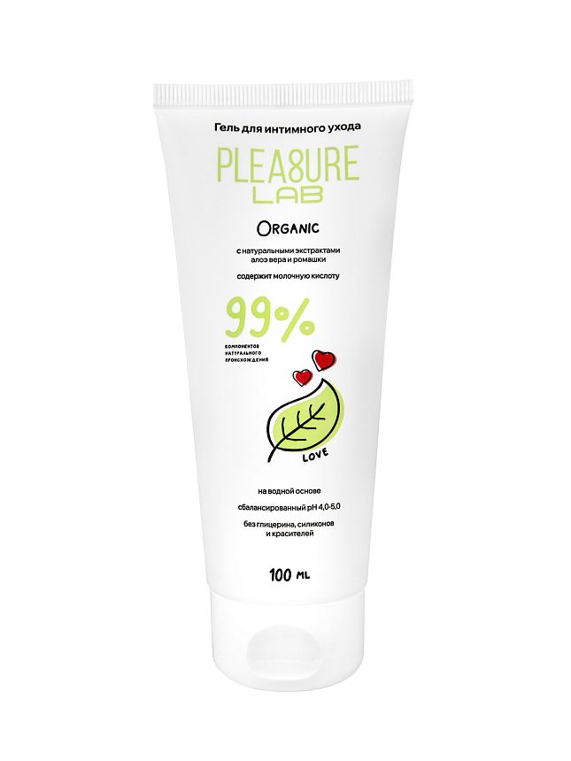 Натуральный Лубрикант Pleasure Lab Organic 100 мл 1180-01Lab