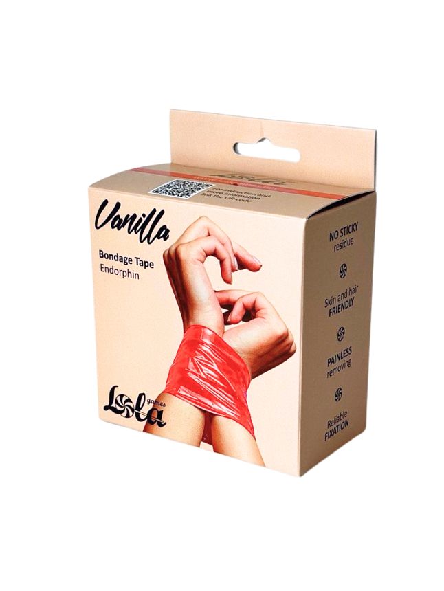 Бондажная лента Vanilla Endorphin Red 1169-01lola
