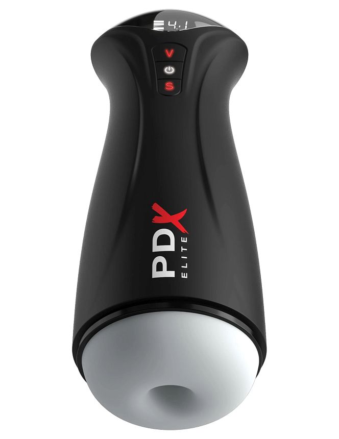 Мастурбатор с вибрацией PDX Elite Fap-Gasm - Frosted Pipedream RD55320PD