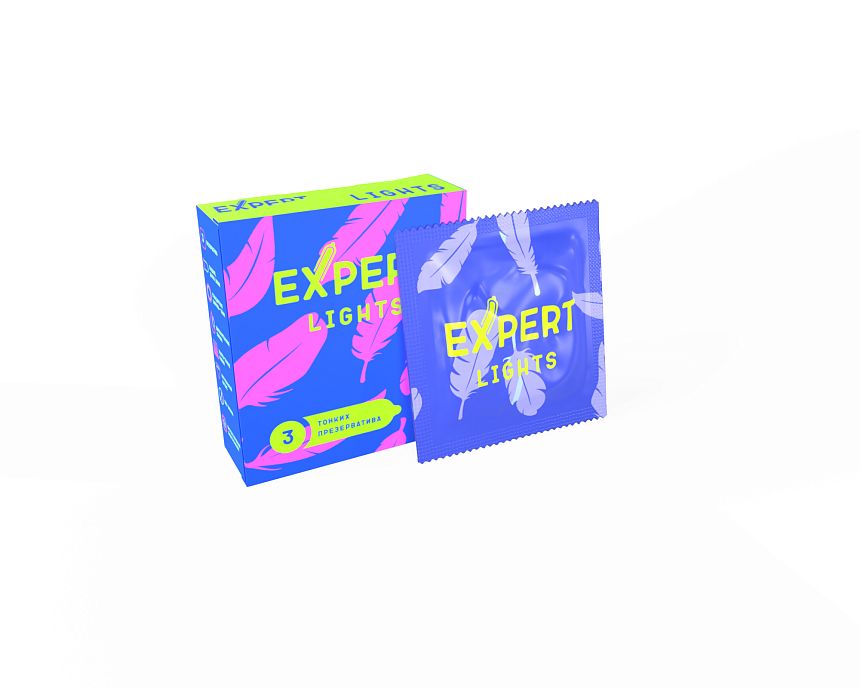 Презервативы Expert Lights 3 шт 9236ex