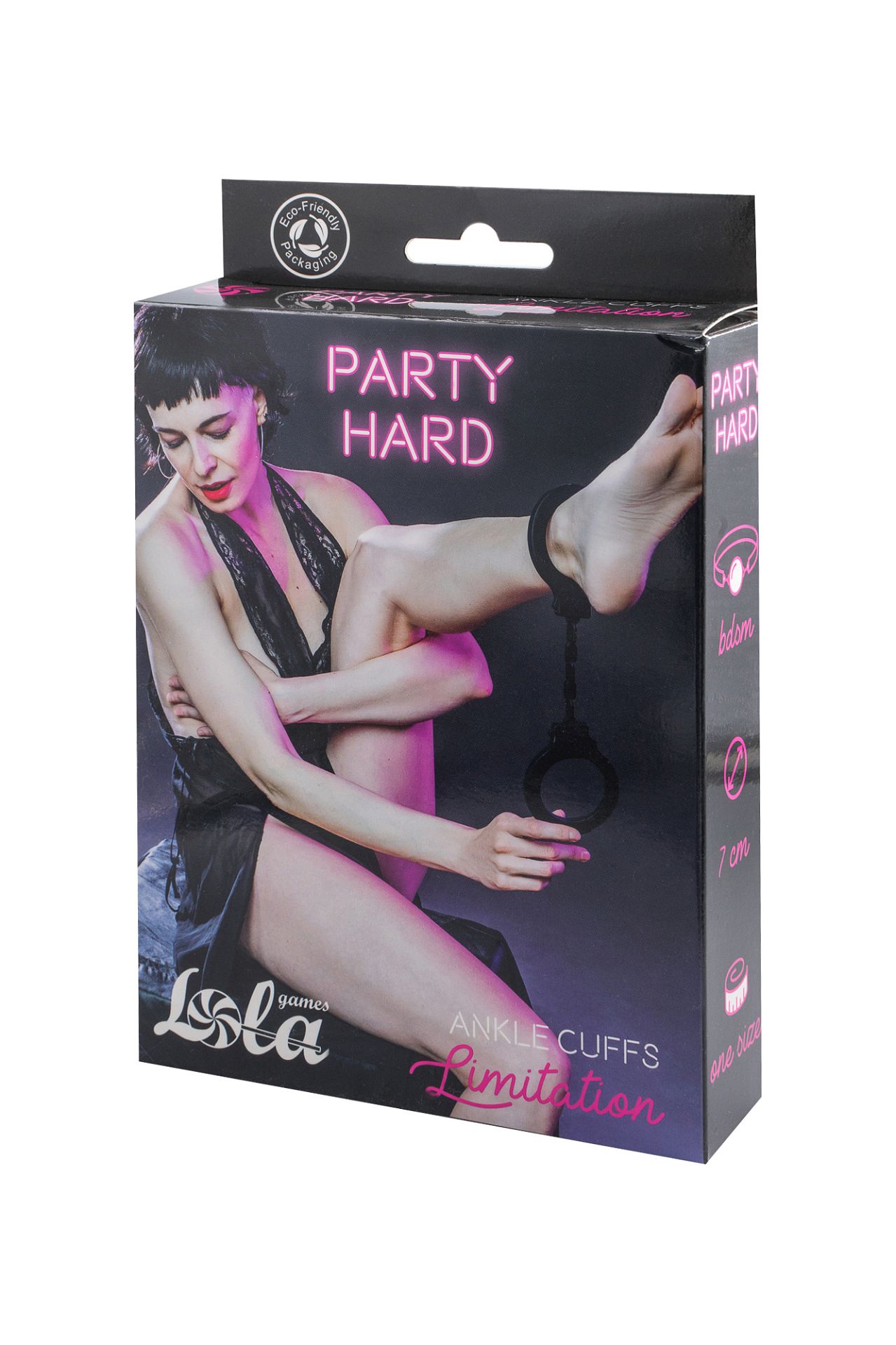 Силиконовые поножи Party Hard Limitation Black 1168-01lola